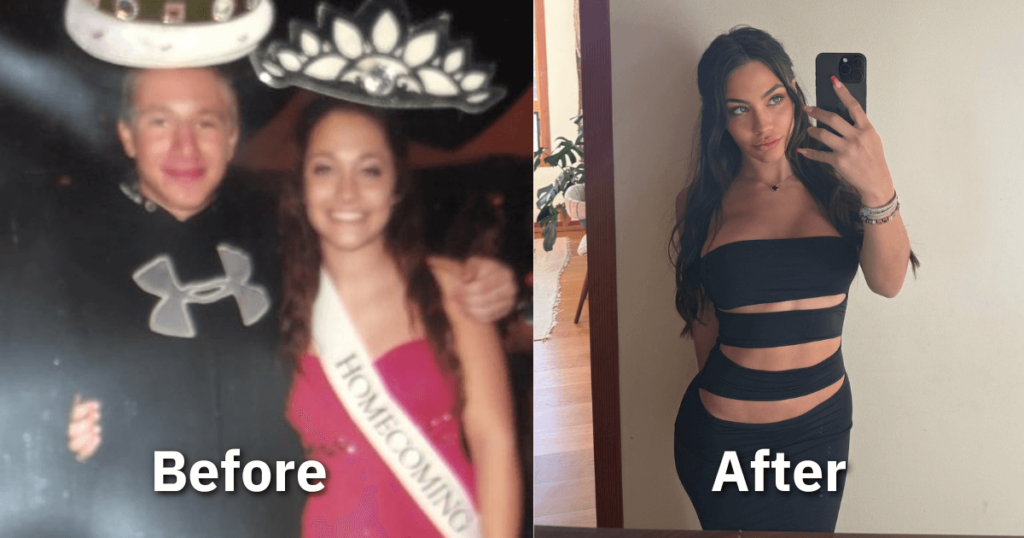 Celina Smith before and after photo